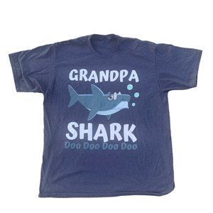 Grandpa Shark Doo Doo Doo Baby Shark T-Shirt 
